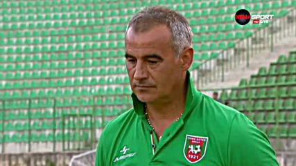 Сашо Ангелов: С всеки мач момчетата ще стават мъже