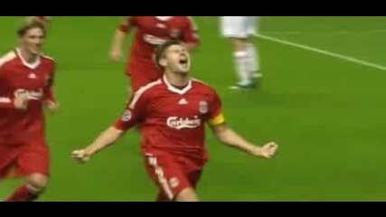 08/09 Season Liverpool Fc Steven Gerrard Compilation