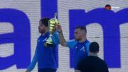 Отборът по футзал на Левски показа купата предии двубоя срещу Лудогорец