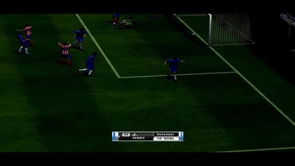 Fifa 13 - Красив гол на J.terry с глава
