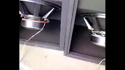 Teste 2 striker 18 inch woofer