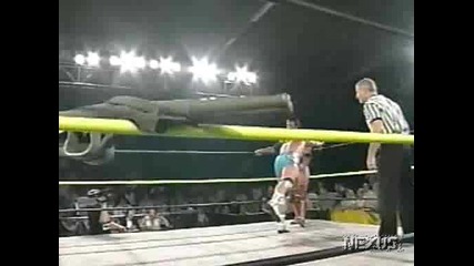 Scott Hall vs. Jeff Jarrett - Мач С Носилка 2002 [ High Quality ]