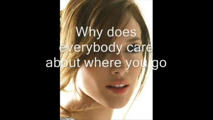 Hilary Duff - Dignity With Lyrics