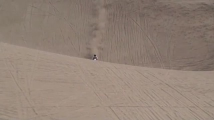 Riding In The Desert With Motocross !