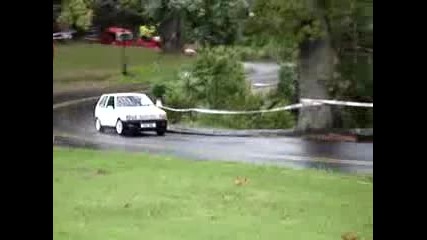 Auckland Domain Hillclimb Fiat Uno turbo 