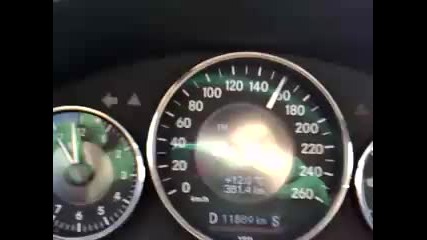 Mercedes Benz Cls 350 240 Km/h за по - малко от минута 