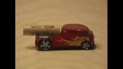 Rocket Powered Matchbox Cars