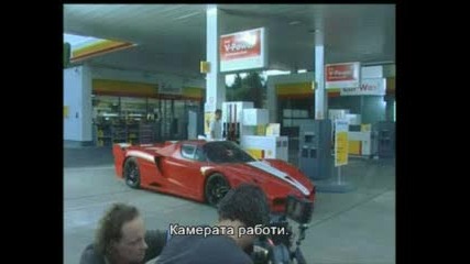 Михаел Шумахер в рекламата на Shell с колички Ferrari – Making
