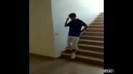 Най - бързото слизане по стълби 