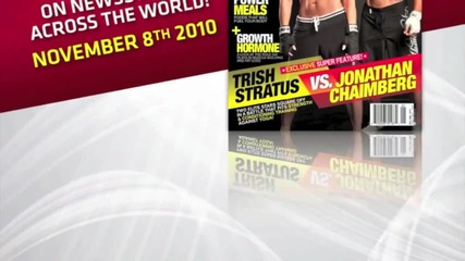 Inside Fitness Magazine Cover Shoot - Trish Stratus Vs Jonathan Chaimberg 