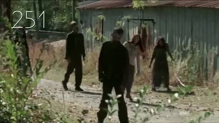 The walking dead season 3 - Kill count