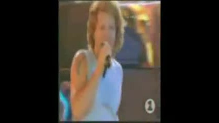 Bon Jovi Shout Live Nfl Kickoff Times Square, New York September 2002 