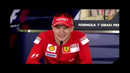 How would you like Alonso as your team mate Kimi 
