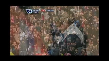 Съндърланд - ливърпул 1:0 коварен гол 