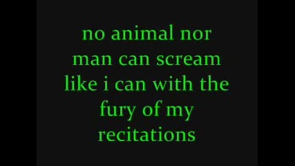 The Nichtmare Before Christmas - Jack Lement *lyrics*