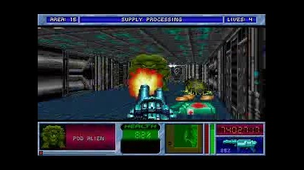 Blake Stone Planet Strike Area 15 Supply Processing (2 2) (for Windows 95)
