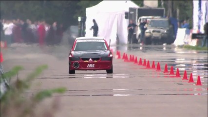 Mitsubishi Lancer Evolution Ars (1/4 mile 9.734 sec.; 1 mile 23.911 sec.)