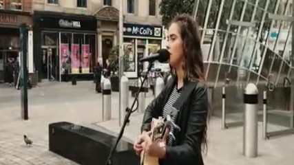 Natasha Jenkins - Amazing 18yr old busker noticed by David Bowies record producer