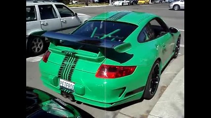 Porsche Gt3 Rs Rev and Accelerate 