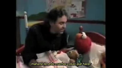 Elmo y Andrea Bocelli