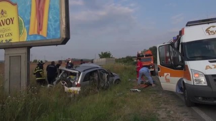 Дете загина в тежка катастрофа край Разград