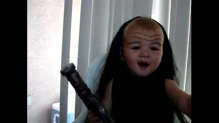 Klingon Baby - Смешното Е , Че Говори Като Klingon 