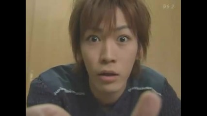 Kame plays with a tiger doll 