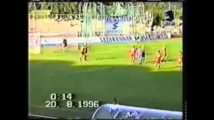 1996 Fc Jazz Finland 1 Dinamo Moscow Russia 3
