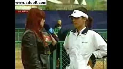 Pironkova`s Interview