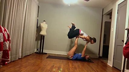 Almost Impressive Yoga Move Goes Wrong - Americas Funniest Home Videos _ Facebook