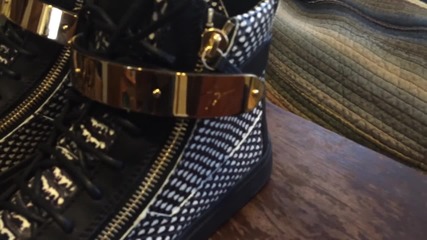 Giuseppe Zanotti Double Metal Bar Black Sneakers - Unboxing and Review