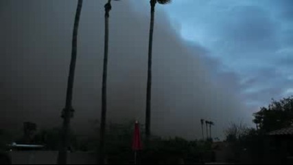 Пясъчна буря във Финикс, Аризона - 5 юли, 2011