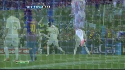Голът на Сами Кедира срещу Барселона
