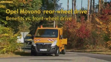 Opel Movano - The benefits of rear-wheel drive