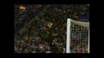 Красивия гол на Diego Forlan Uruguay Vs Ghana [1 - 1] 2010