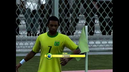 Brazil - France goal Robinho ( Fifa 12 )