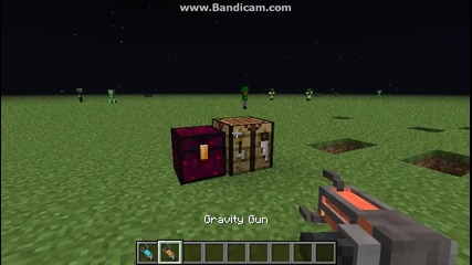 Minecraft gravity gun mod