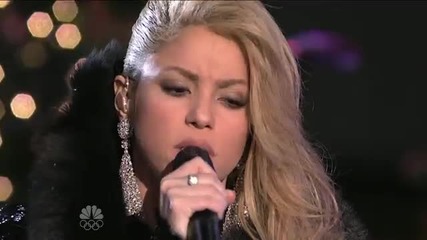 Shakira - Gypsy ( Christmas In Rockefeller Center ) 