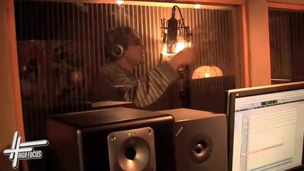 Hf Tv_ Verb T - Recording 'start Again' (studio Footage)