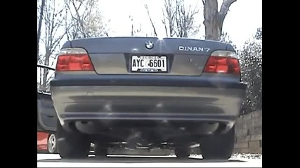 Bmw 740il with Dinan Exhaust