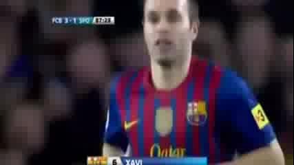 Барселона-спортинг де Хихон- 3:1