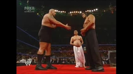 Big Show Нокаутира Great Khali С Един Удар