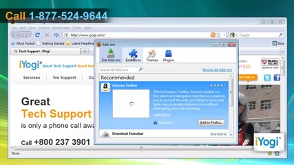 How to disable add-ons in Mozilla® Firefox 3.6 in Windows® Vista