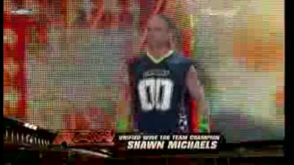Raw 1/18/10 - Гробаря казва Не на Шон Майкълс - Кеч Мания 26 