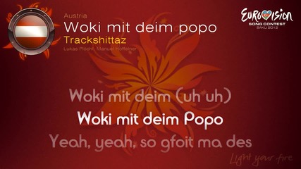 Евровизия 2012 - Австрия |trackshittaz - Woki Mit Deim Popo караоке-инструментал