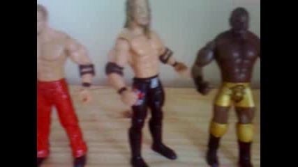 Collection of classic and deluxe wwe wwf figures!
