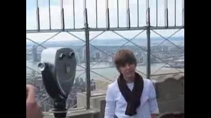 Justins On Top Of The World - In Nyc 
