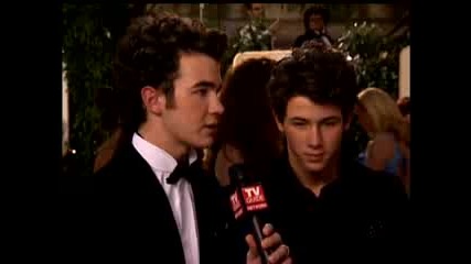 Golden Globes 2009 The Jonas Brothers