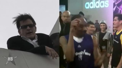 Snoop Dogg рапира с Charlie Sheen