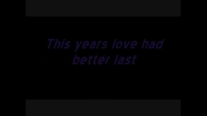 David Gray - This Years Love [ With Lyrics ]